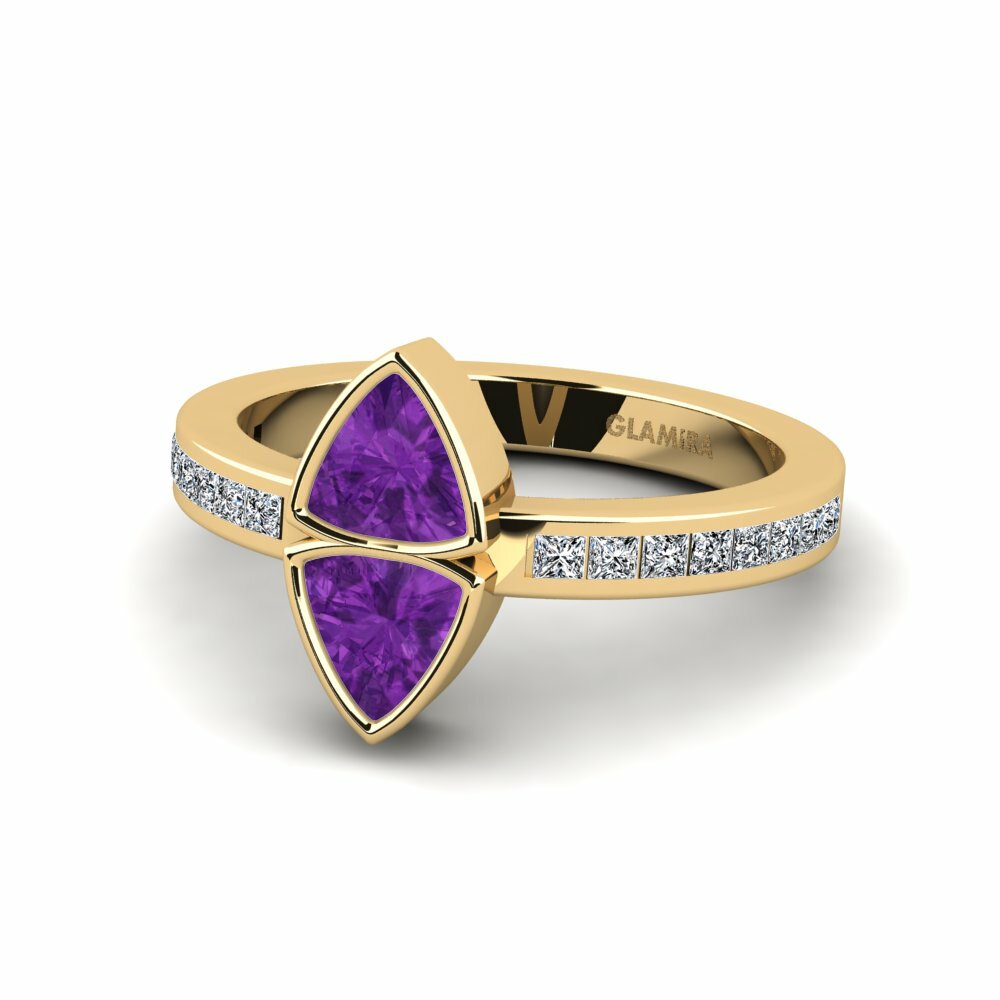 Améthyste Bague Onfundat