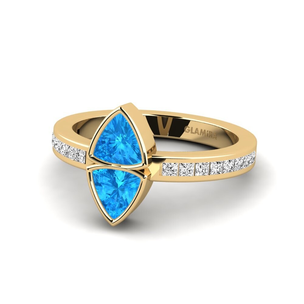Blue Topaz Ring Onfundat