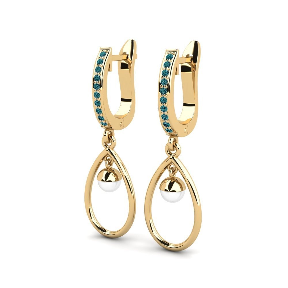 Blue Diamond Women's Earring Yldrod