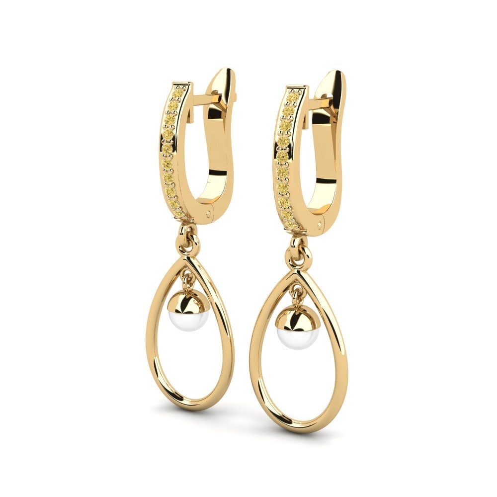 Yellow Diamond Women's Earring Yldrod