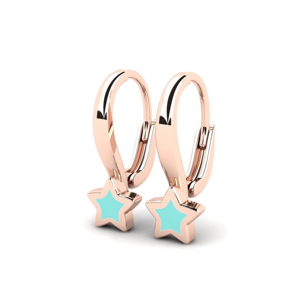 9k Oro Rosa Pendiente para Niño Consistency