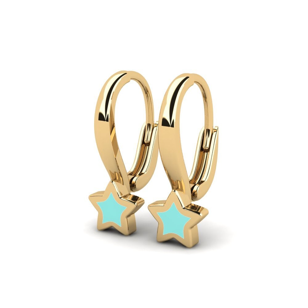 9k Oro Amarillo Pendiente para Niño Consistency