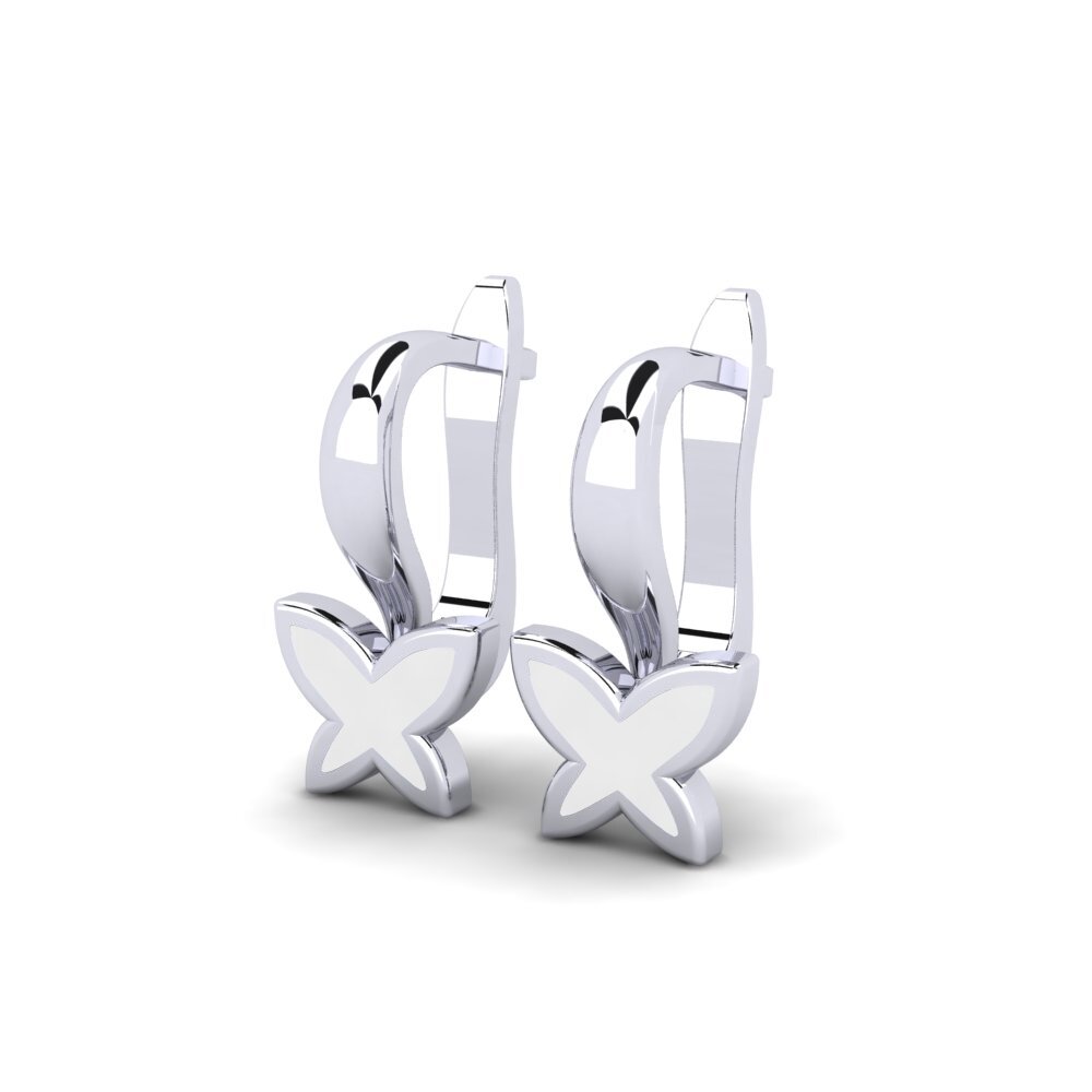 950 Platinum Kid's Earring Dokmai