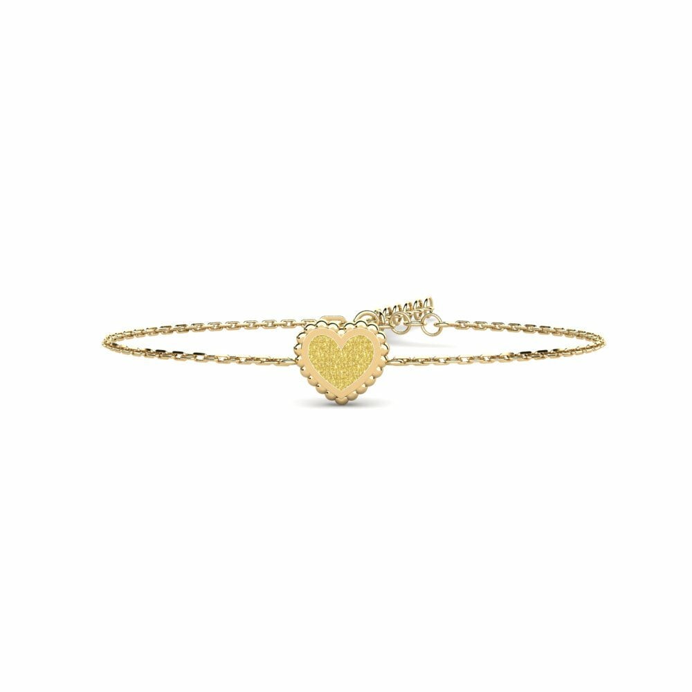 9k Yellow Gold Kid's Bracelet Energetic