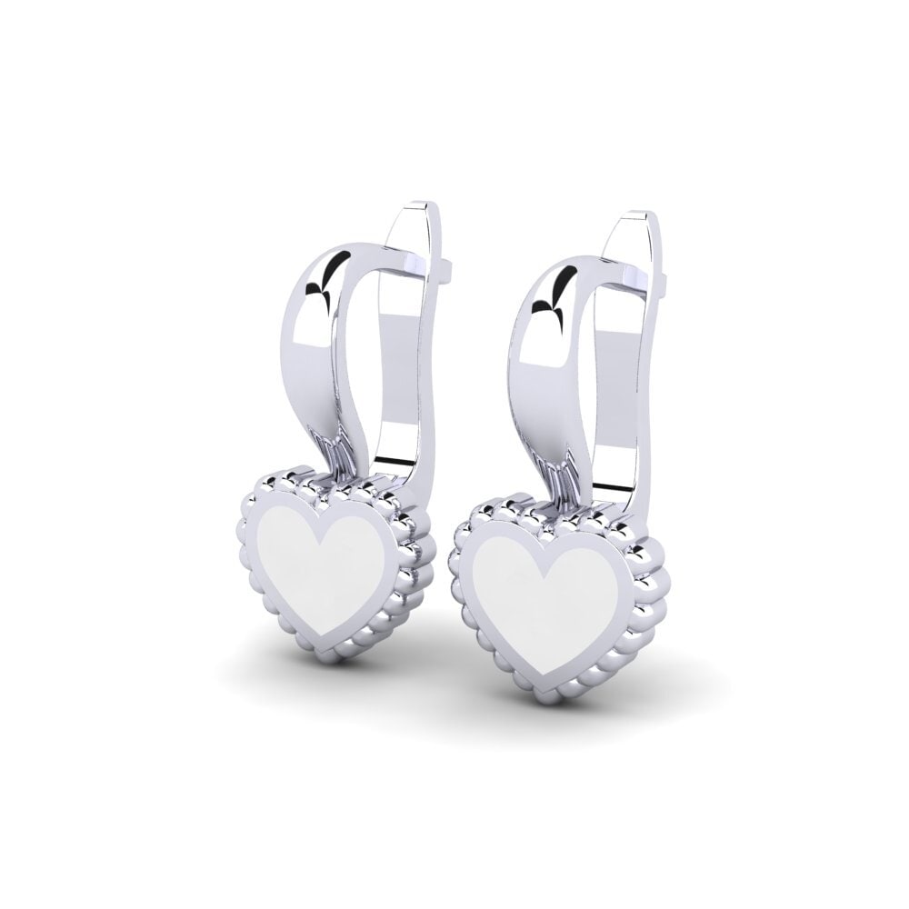 950 Platinum Kid's Earring Identify