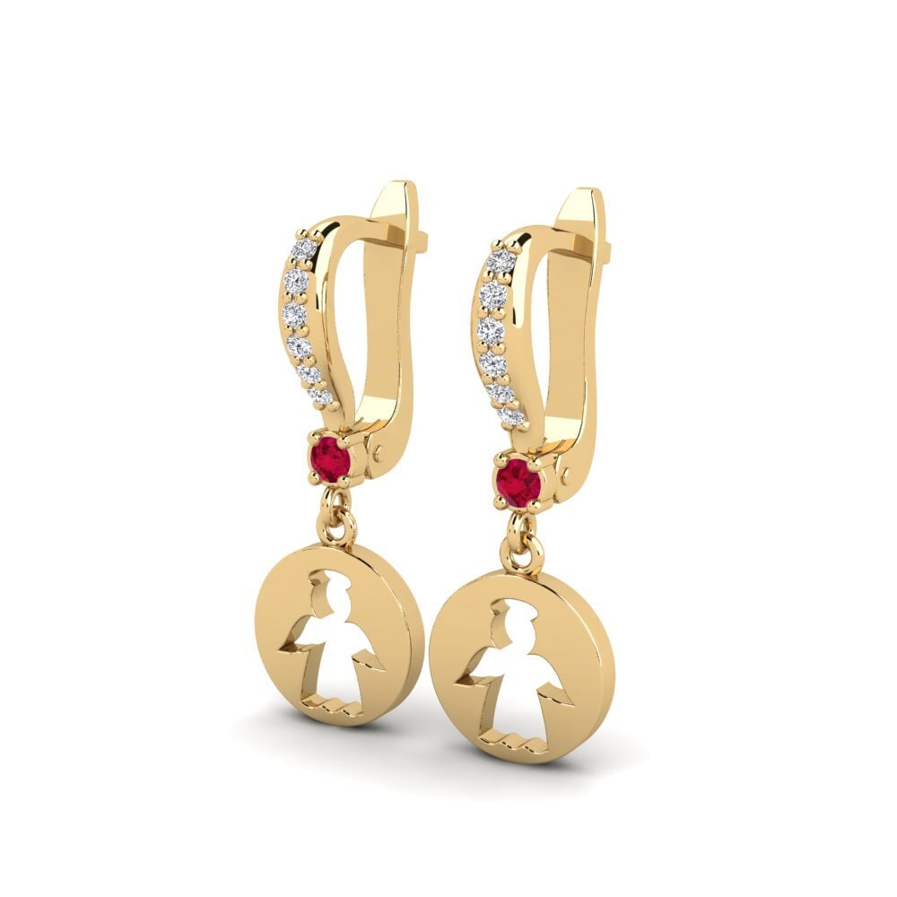 Ruby Kid's Earring Illegality