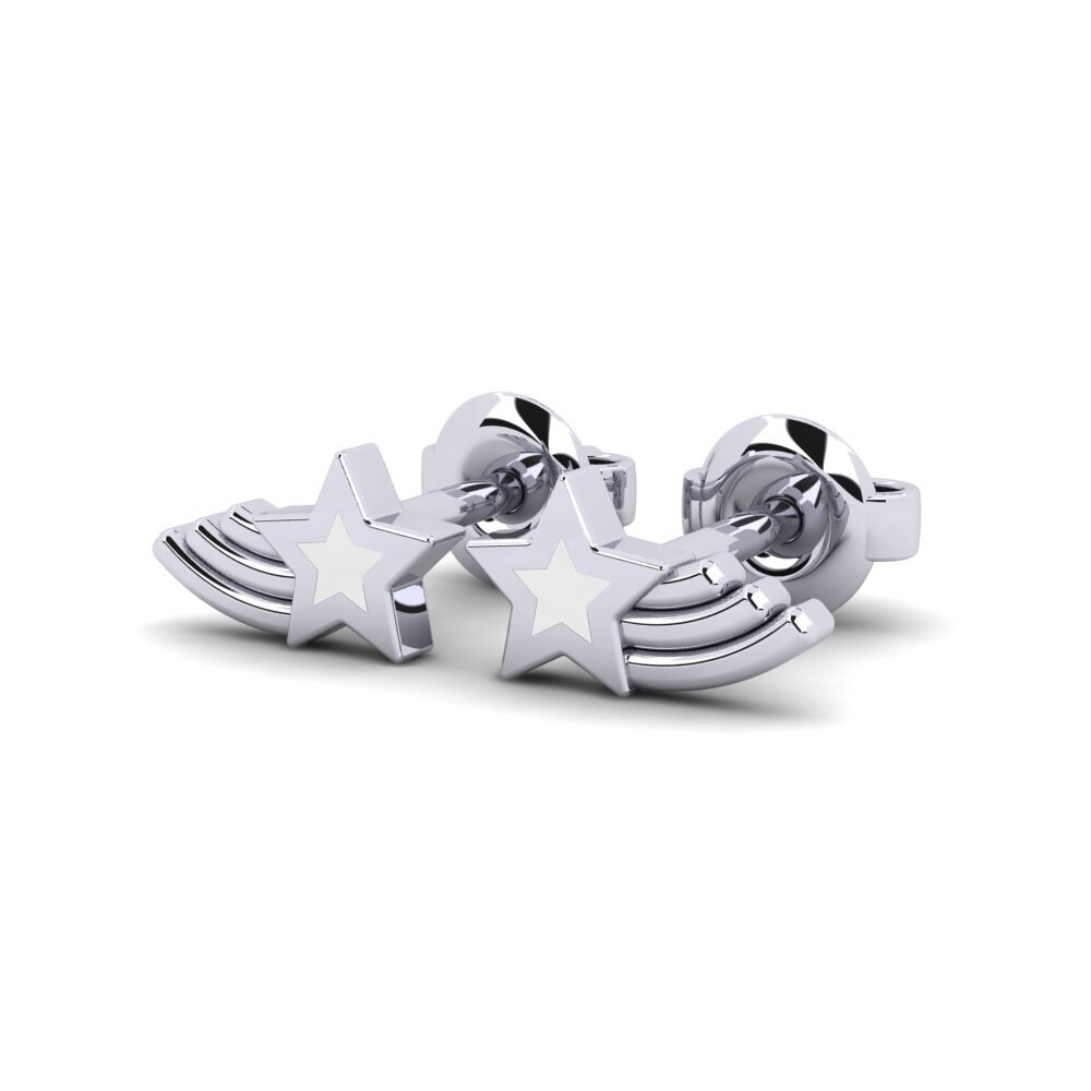 950 Platinum Kid's Earring Indabyo