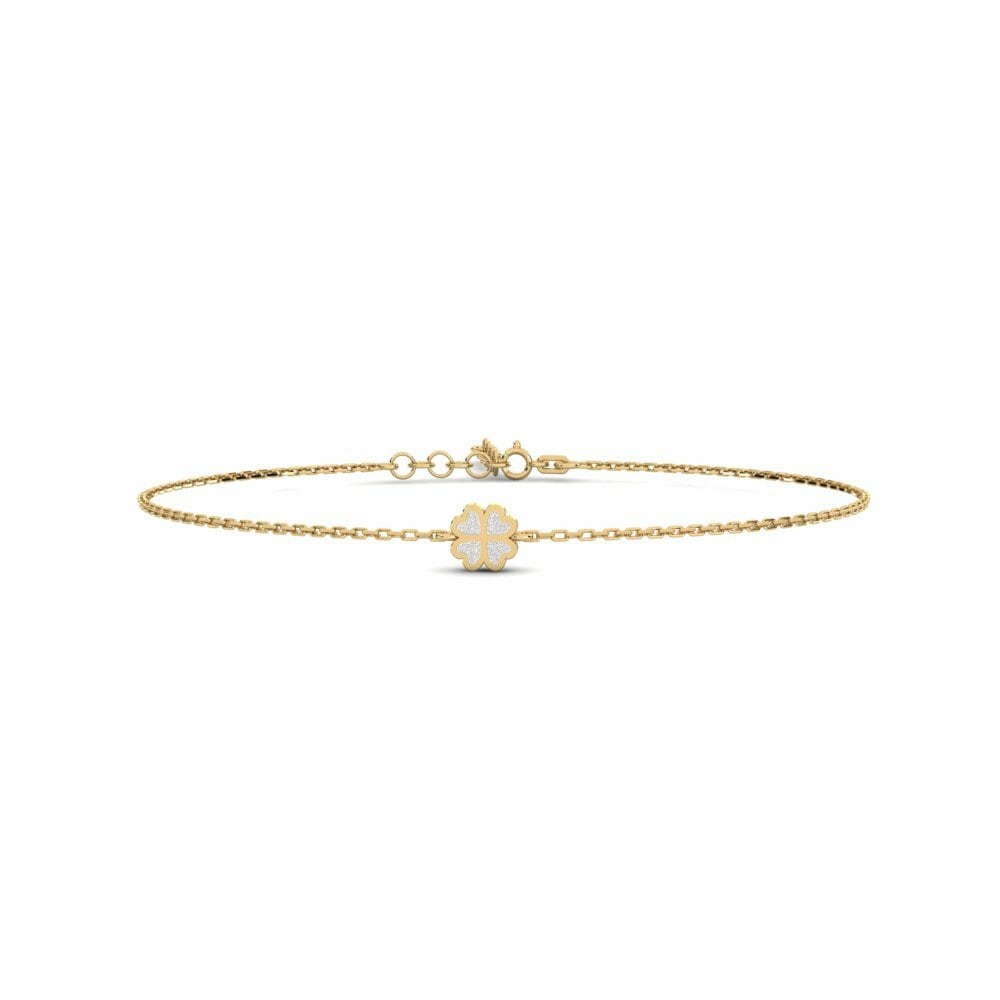 9k Yellow Gold Bracelet Svajoti Daughter