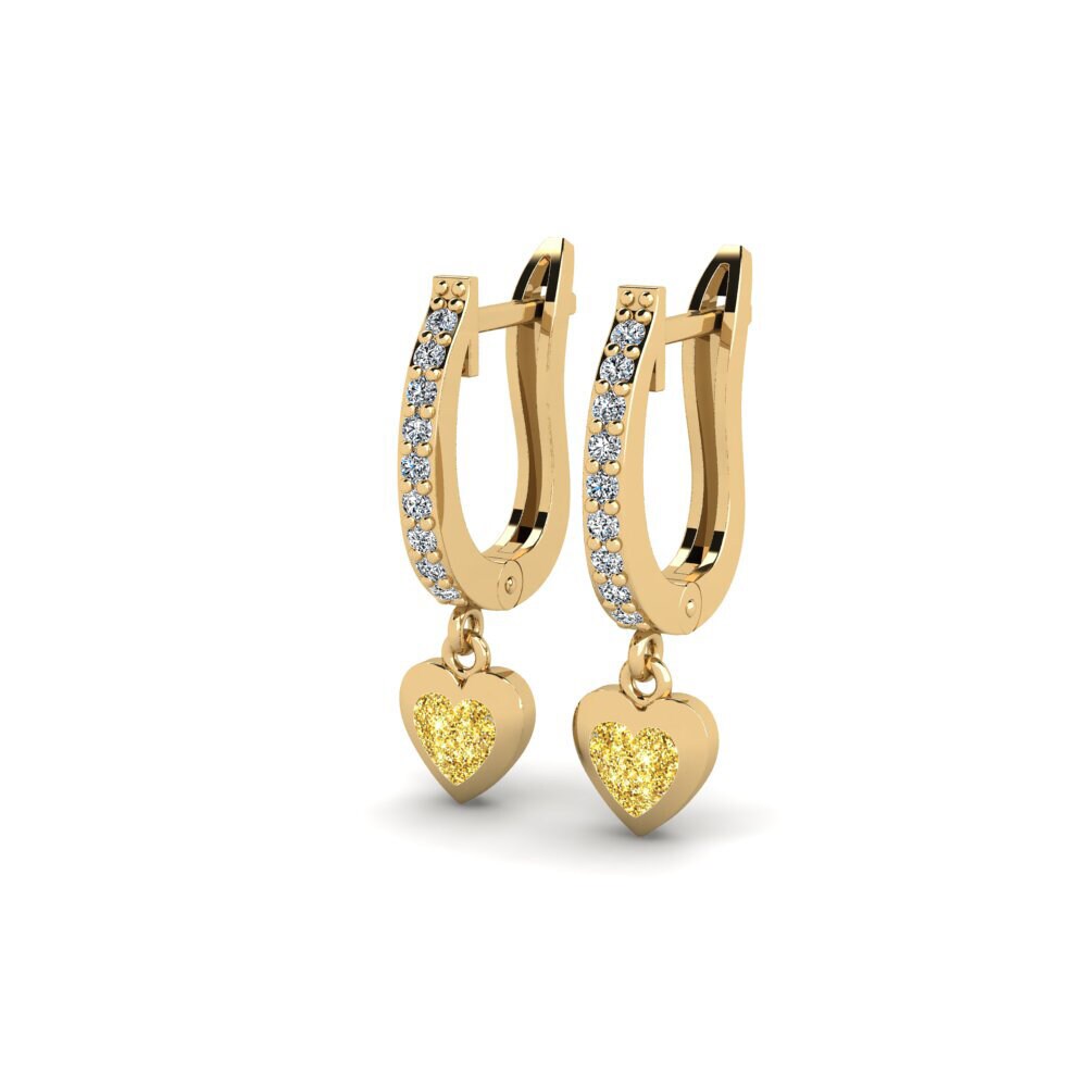 Zircone Boucles D'oreilles Aloevera Daughter