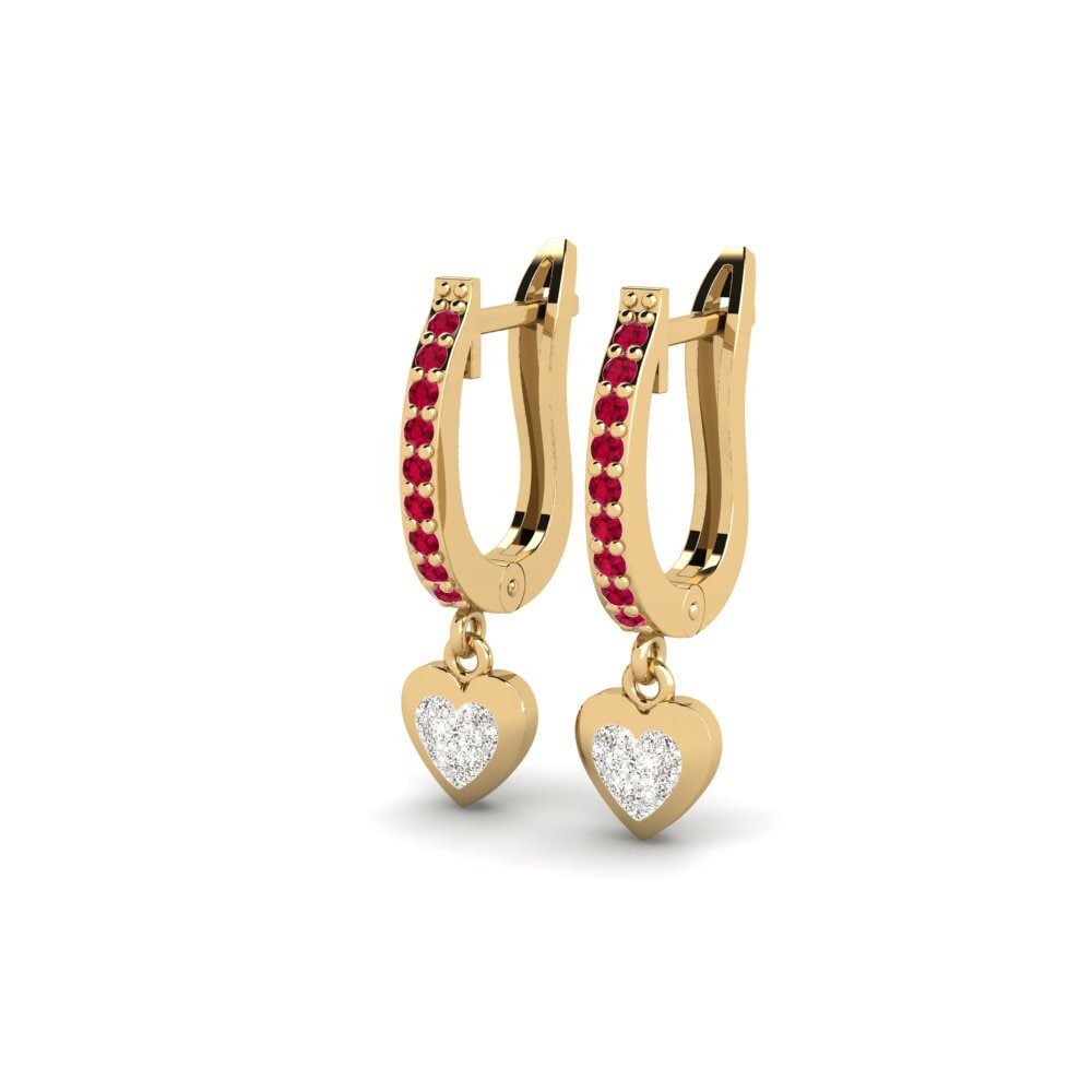 Ruby Earring Aloevera Daughter