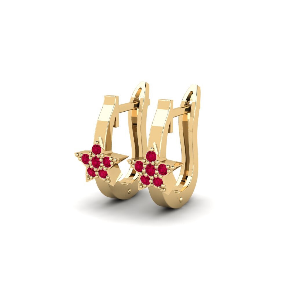 Ruby Earring Bucurie Daughter