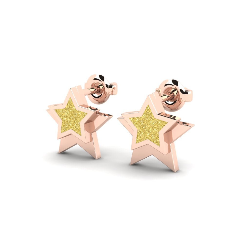 18k Oro Rosa Pendiente de mujer Olioli Mother