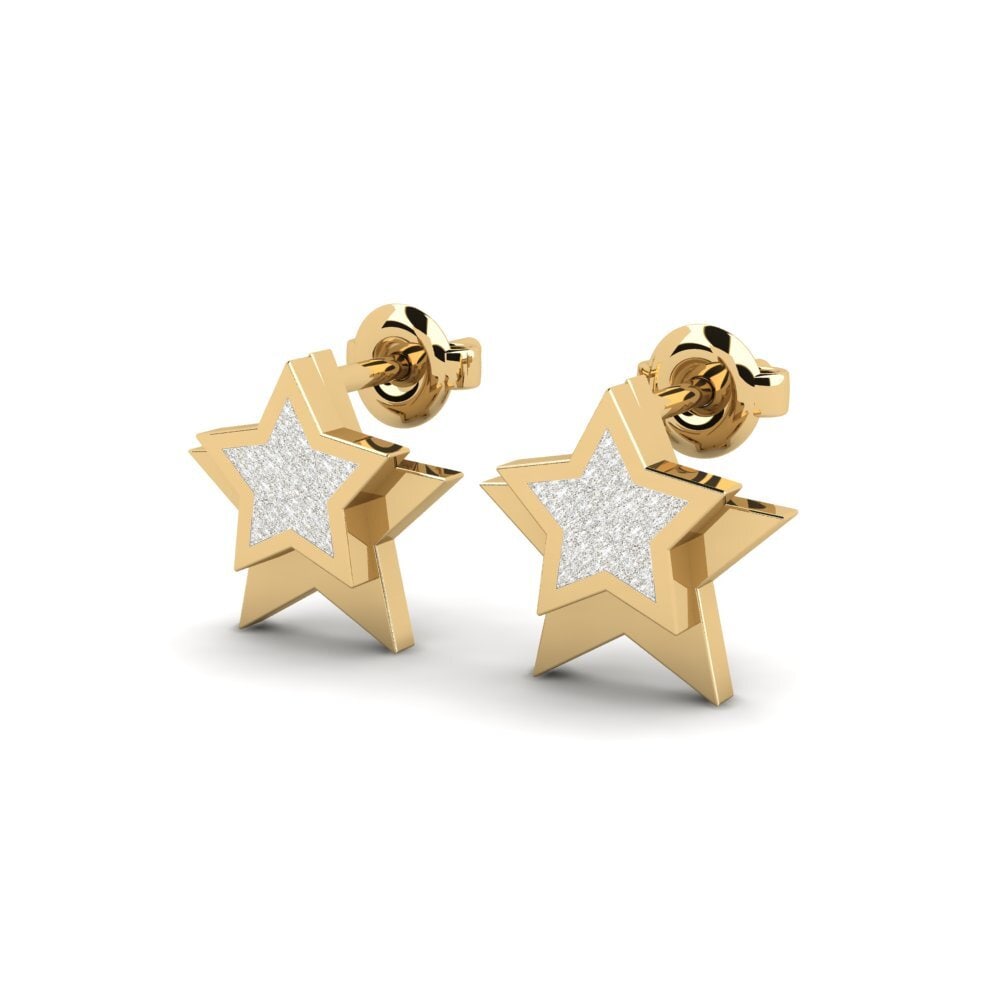 Gelbgold 585 Damen ohrring Olioli Mother