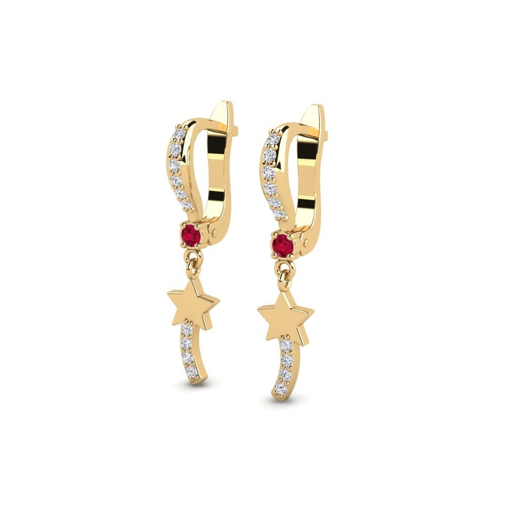 Ruby Kid's Earring Poznan