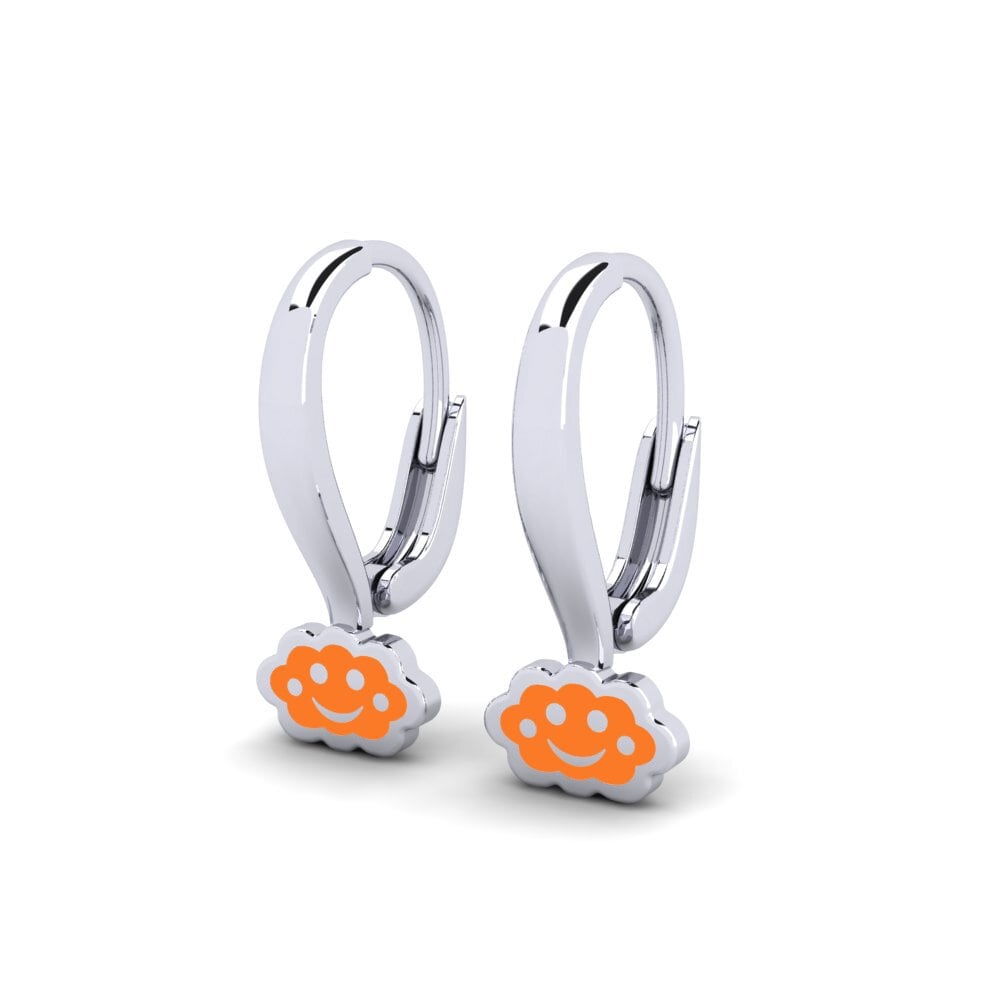 18k White Gold Kid's Earring Uberraschung