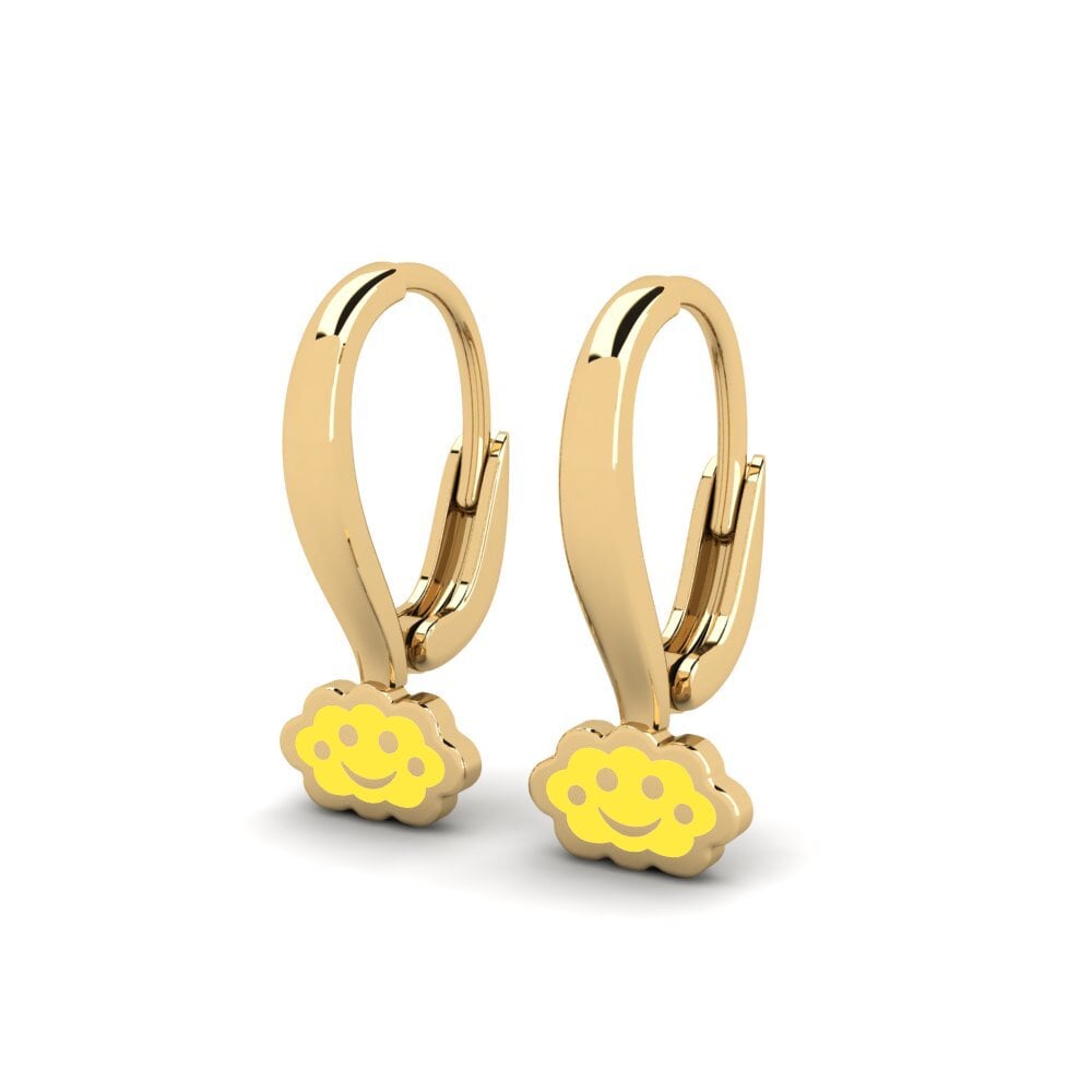 9ct Yellow Gold Kid's Earring Uberraschung