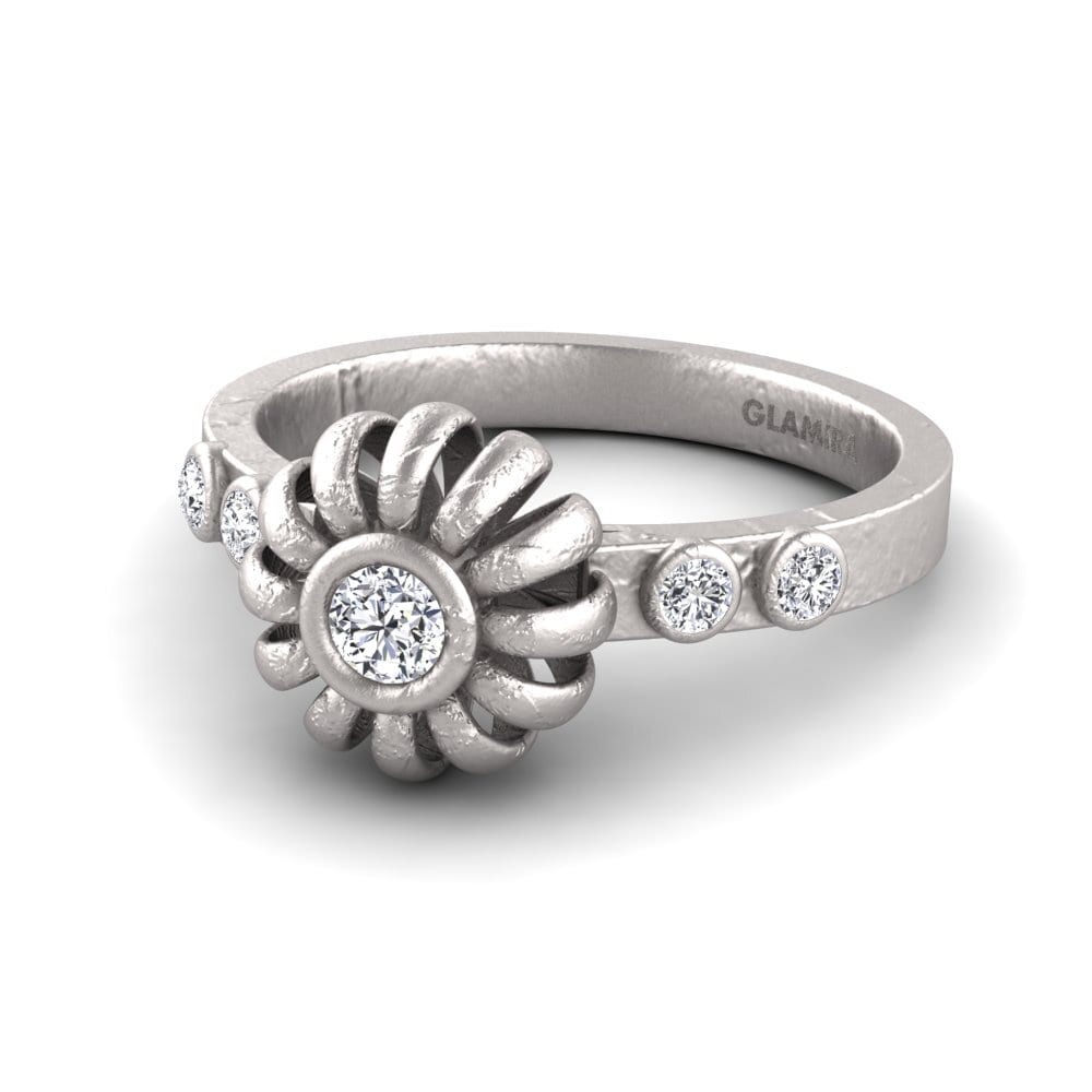 Diamante Anillo promesa mujer Mima