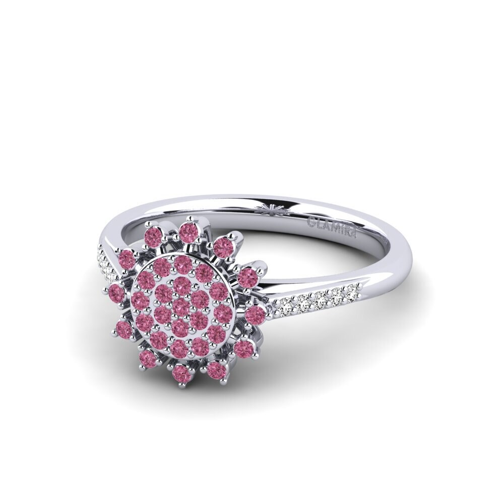 Rhodolite Garnet Women's Promise Ring Owulle