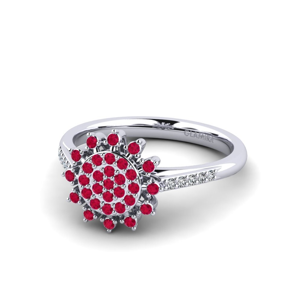 Ruby Women's Promise Ring Owulle