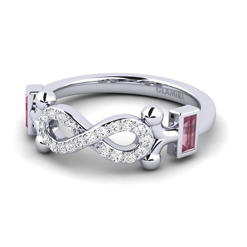 Rhodolite Garnet Women's Promise Ring Psiathoa