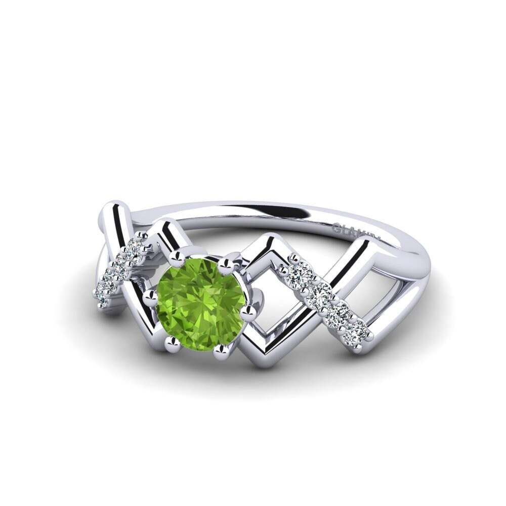 Peridot Women's Promise Ring Rigea