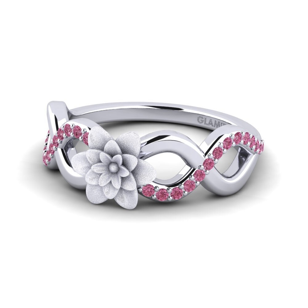 Rhodolite Garnet Women's Promise Ring Soldin