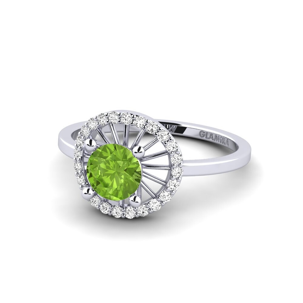 Peridoto Anillo promesa mujer Swangy