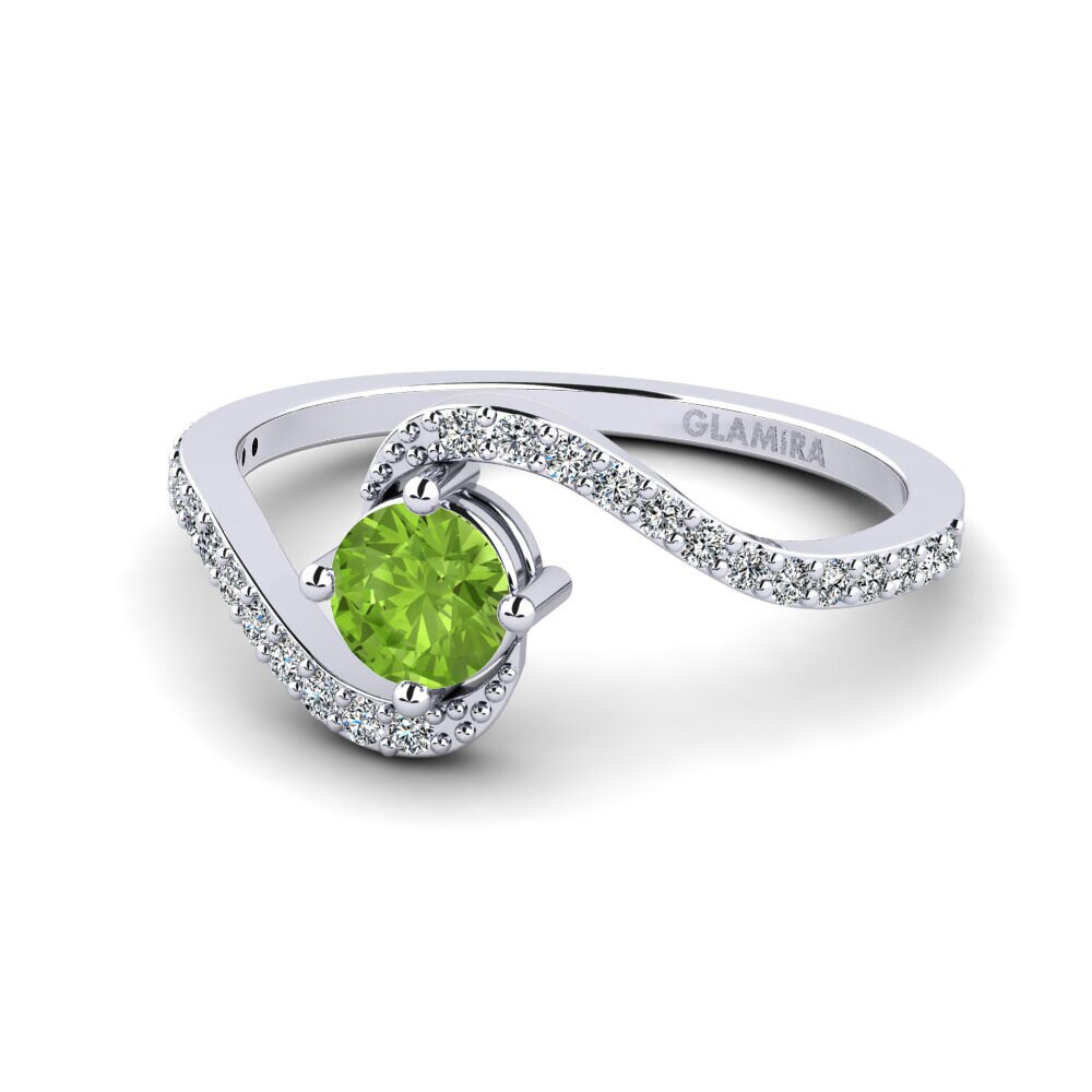 Peridot Women's Promise Ring Urengan