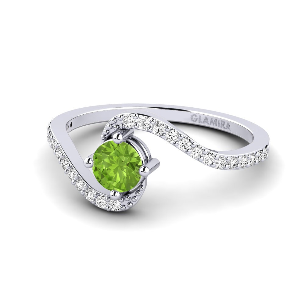 Peridoto Anillo promesa mujer Urengan