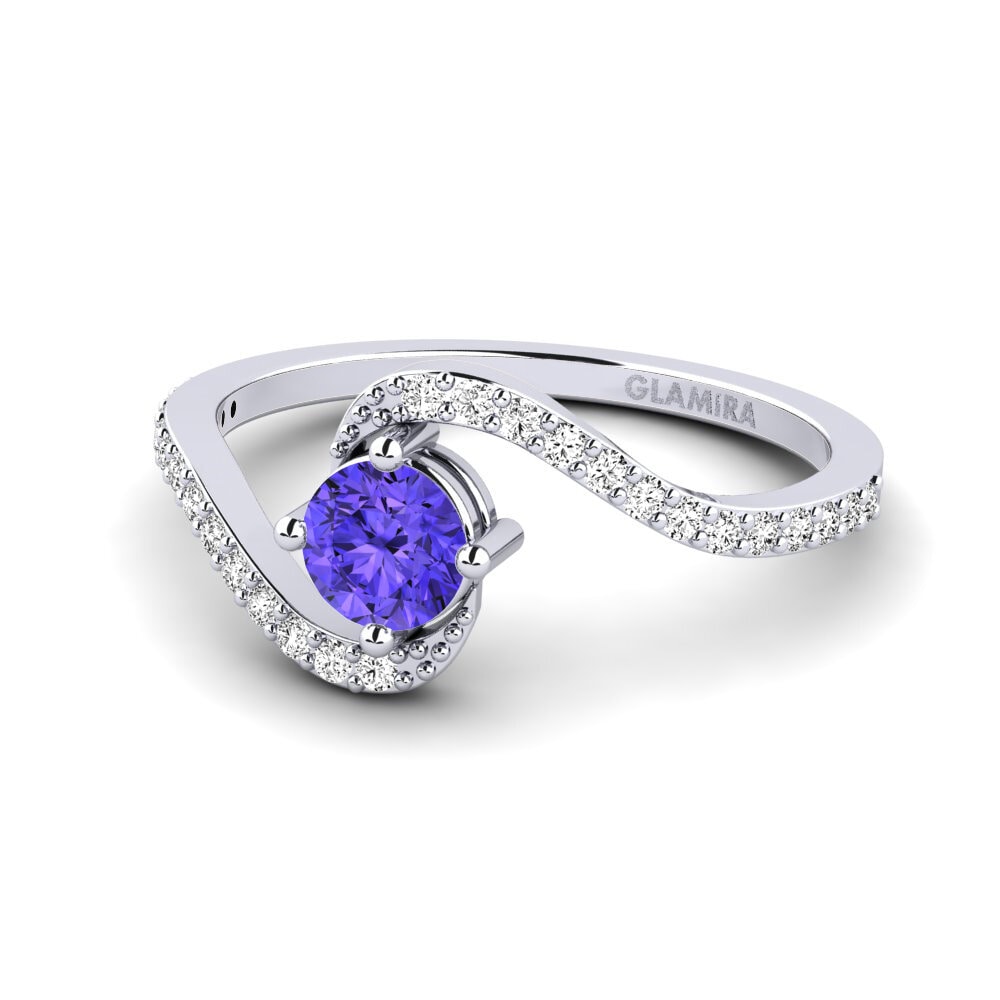 Tanzanita Anillo promesa mujer Urengan