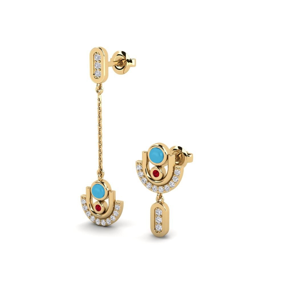ruby-zirconia ต่างหู Acireale - SET