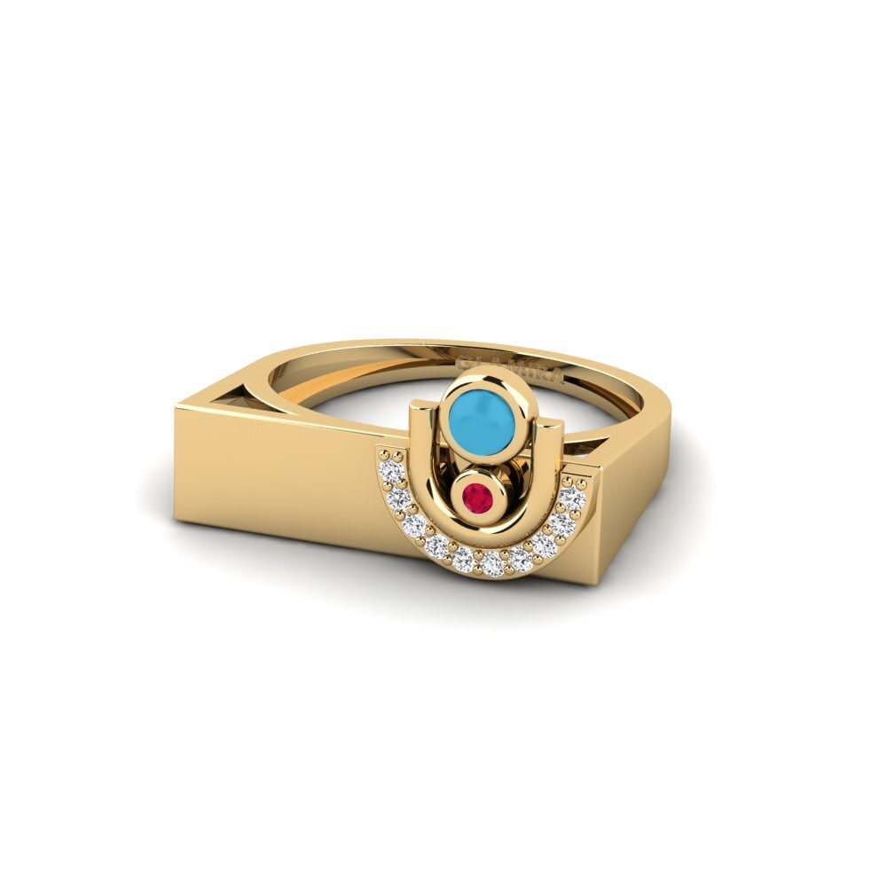 Or Jaune 375 Bague Aslisko