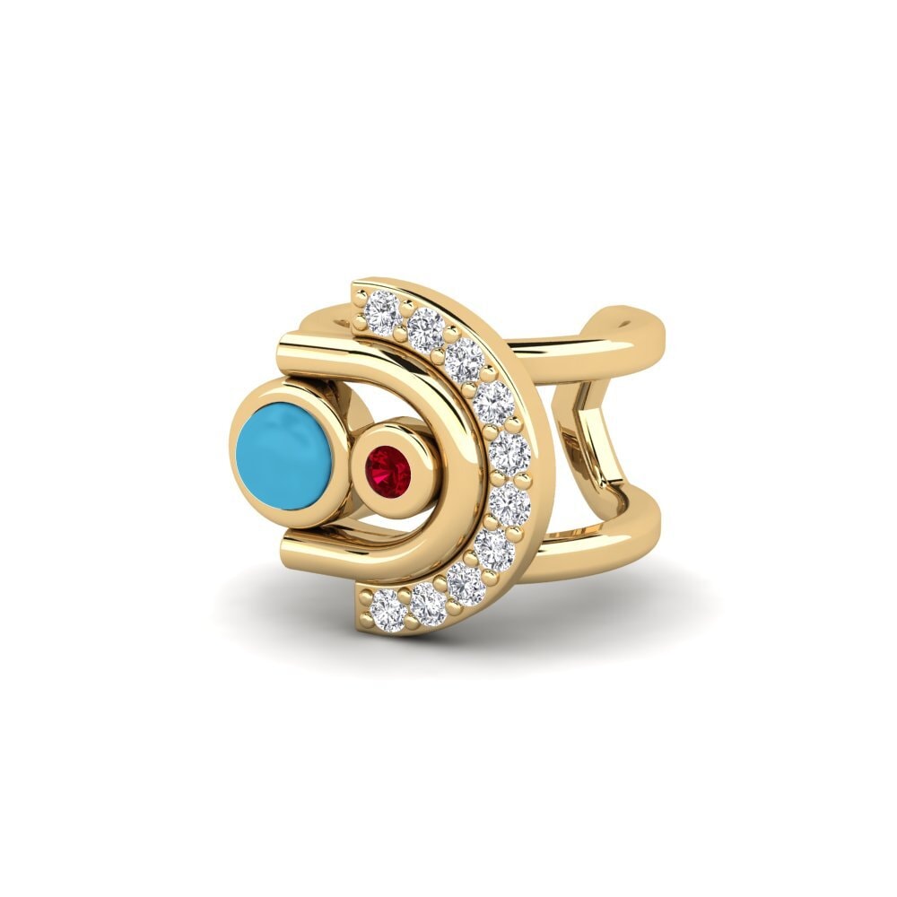 ruby-zirconia ต่างหู Collegno