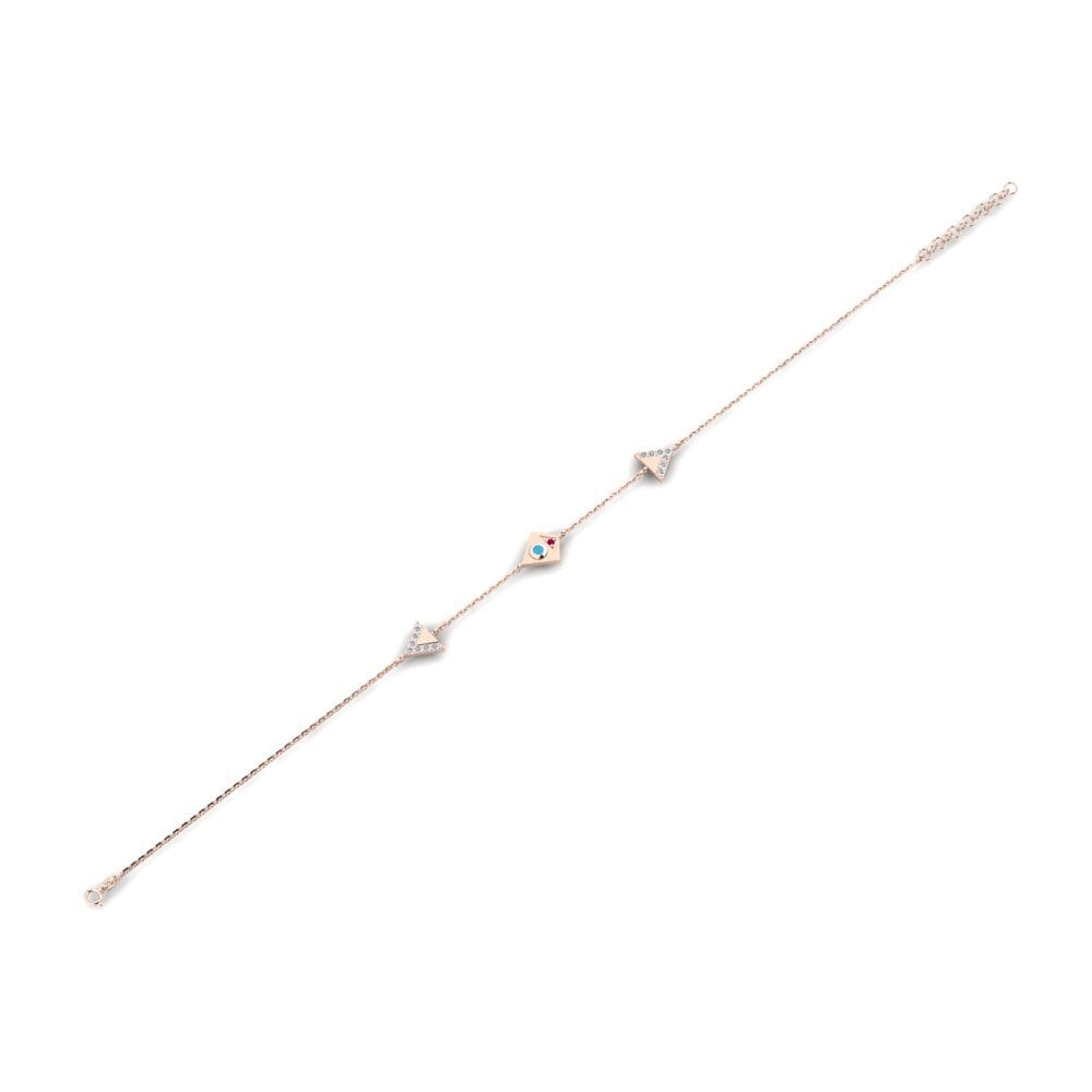 Or rose 375 Bracelet pour femme Conclusively
