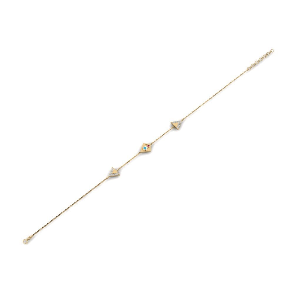 Or Jaune 375 Bracelet pour femme Conclusively