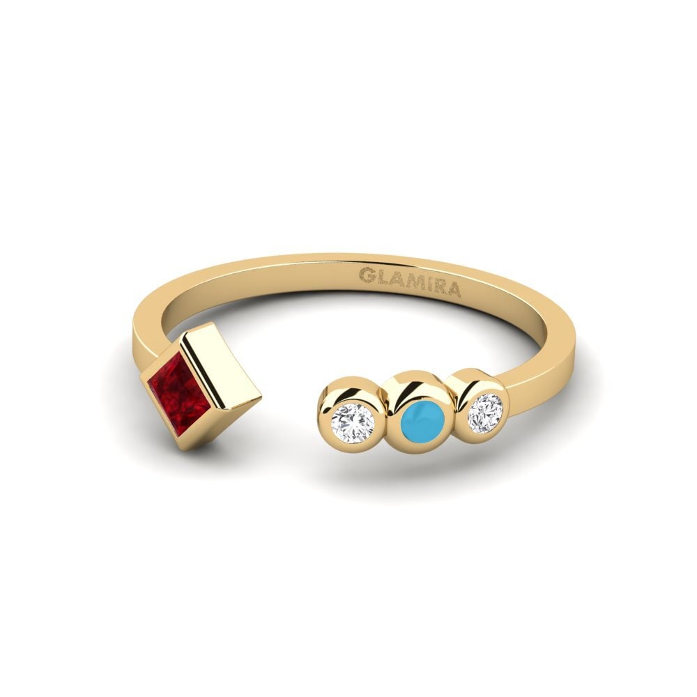Or Jaune 375 Bague Derrubar