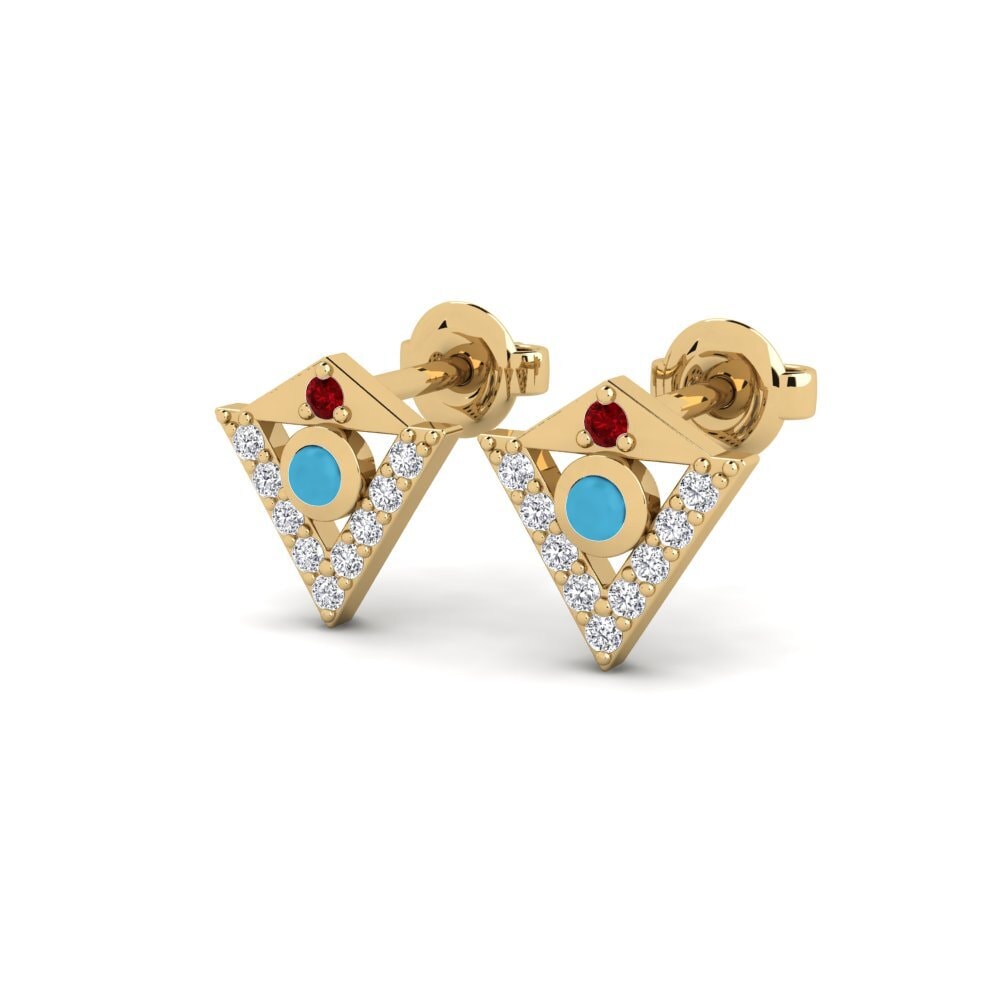 ruby-zirconia ต่างหู Inflexibility