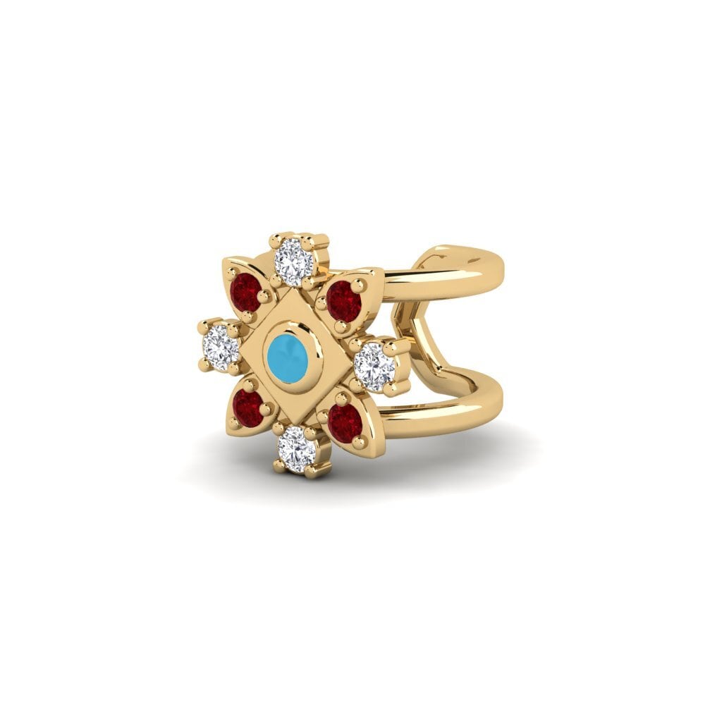 ruby-zirconia ต่างหู Umgede