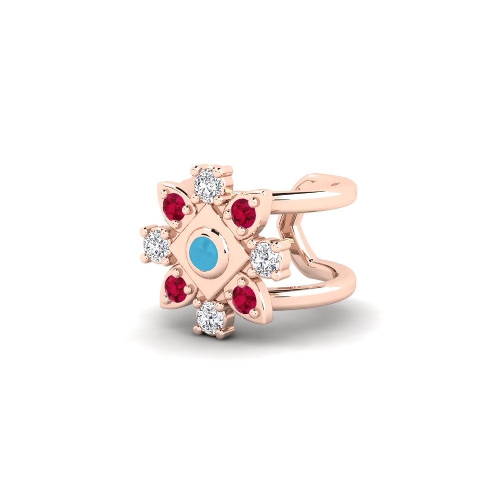 14k Rose Gold Women's Earring Umgede