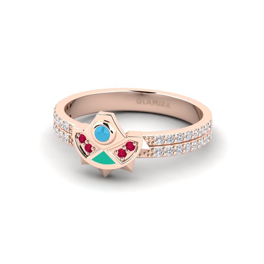 14k Oro Rosa Anillo Categorization