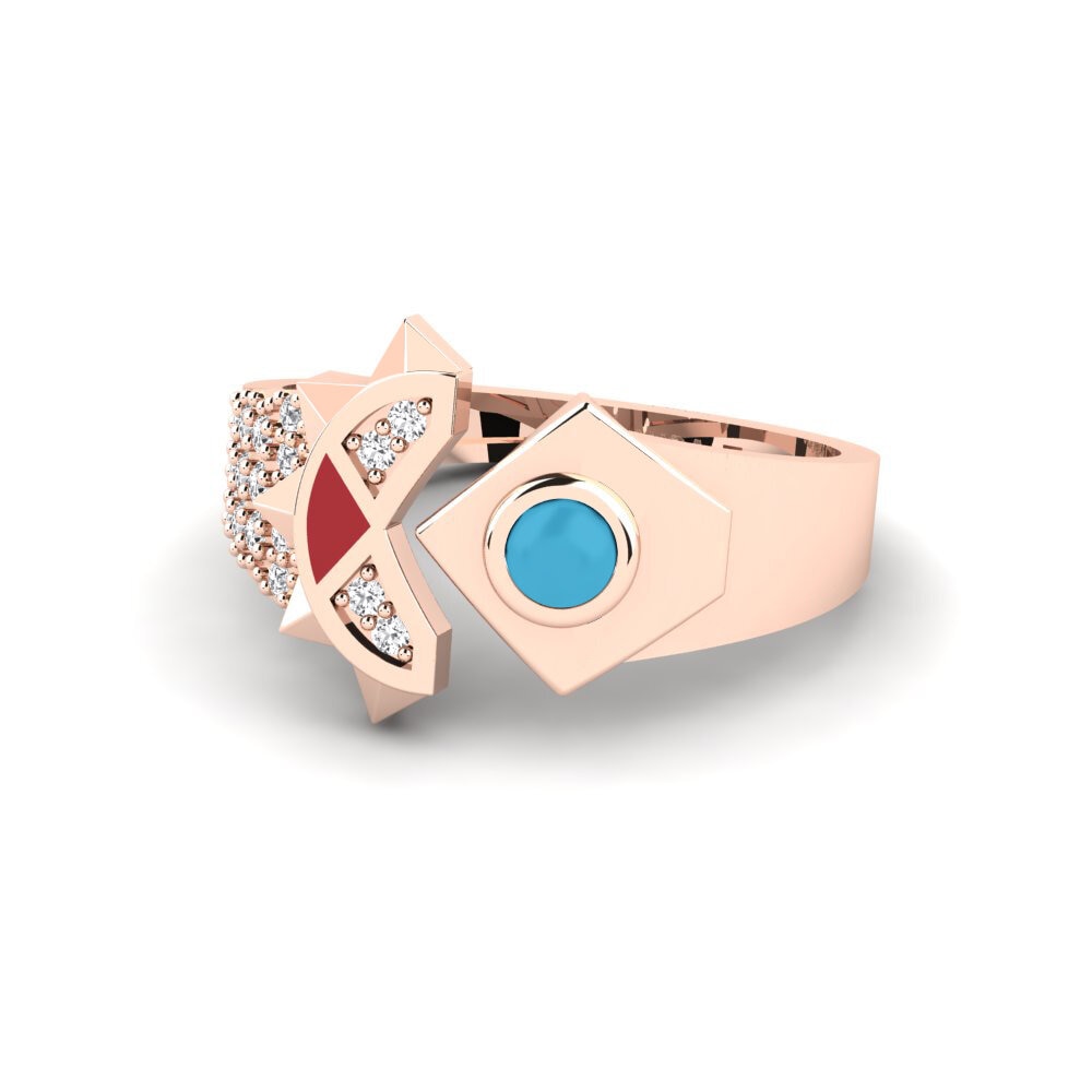 Ringe Offene Rotgold 585