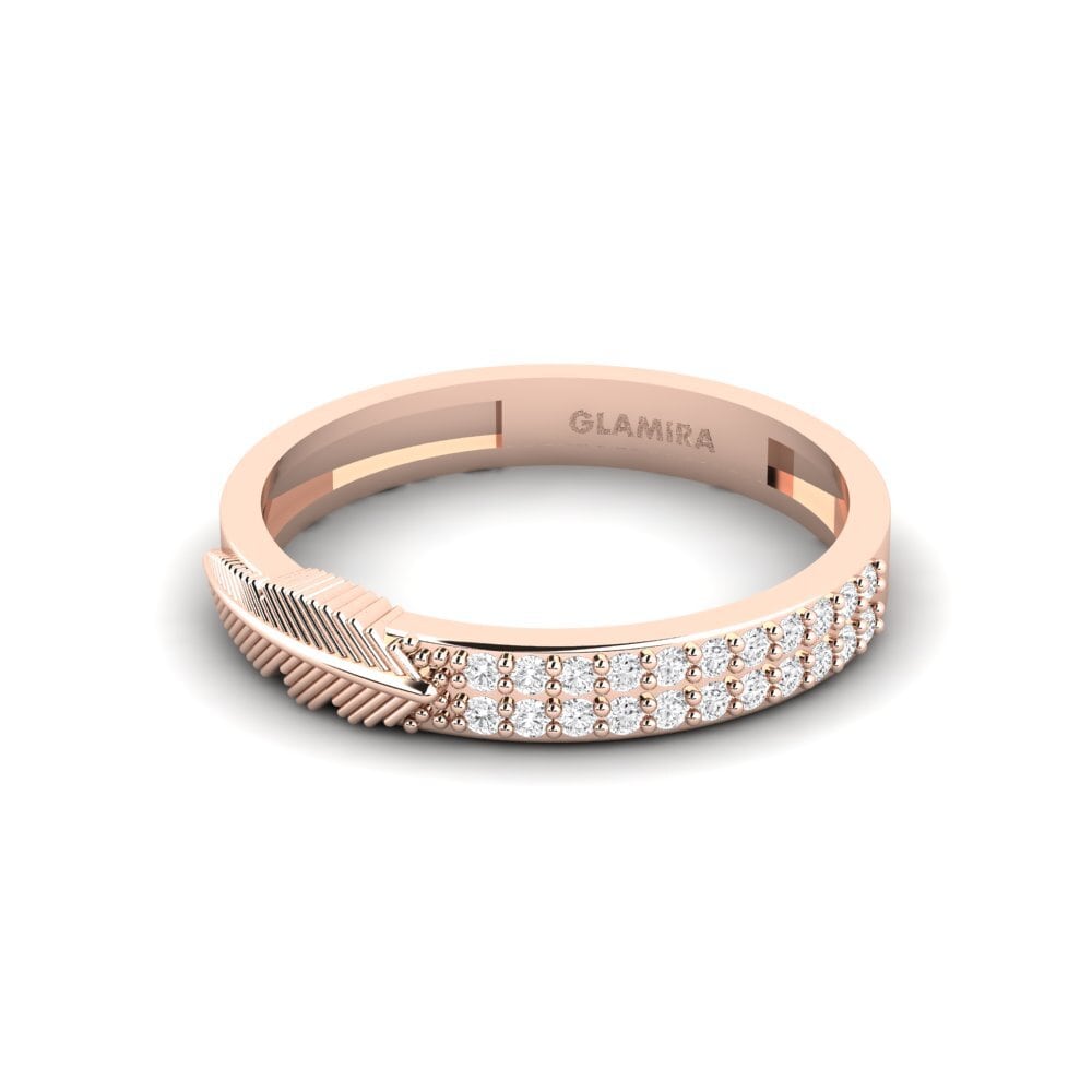 Or rose 375 Bague Duamutef