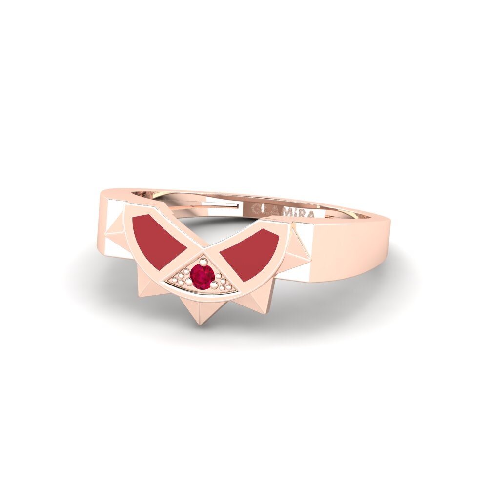 Rotgold 585 Ring Impuhwe