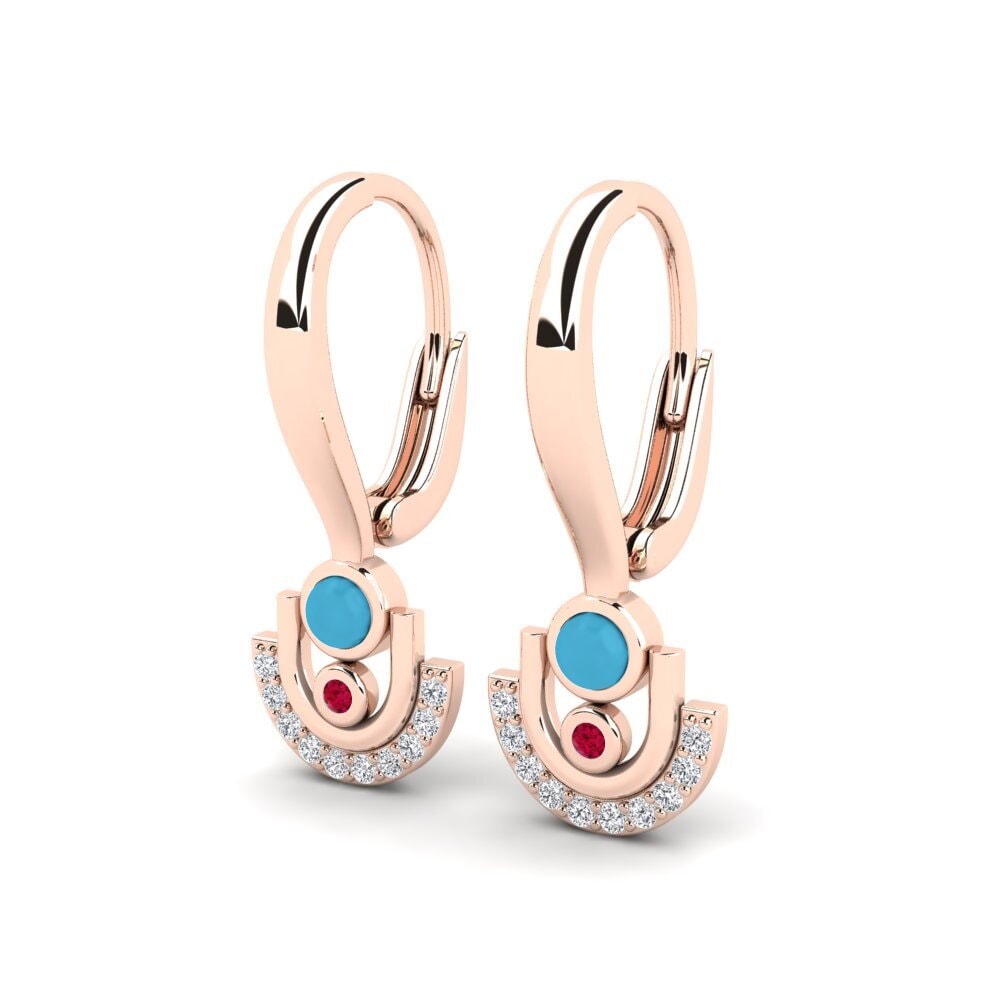 14k Rose Gold Women's Earring Veronens