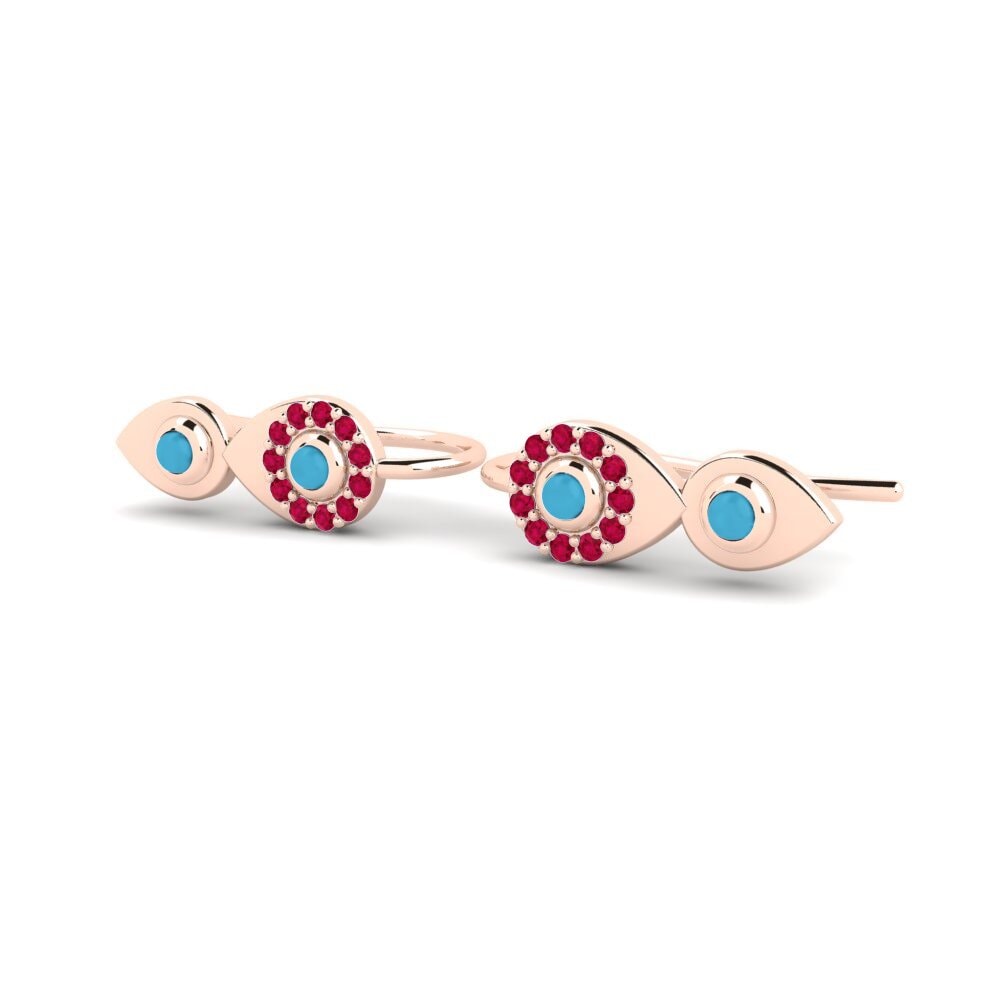 14k Rose Gold Women's Earring Nytas