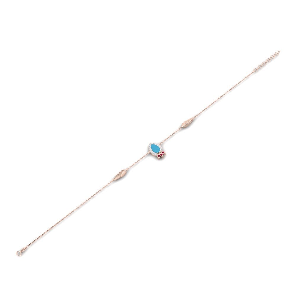 Or rose 375 Bracelet pour femme Ploma