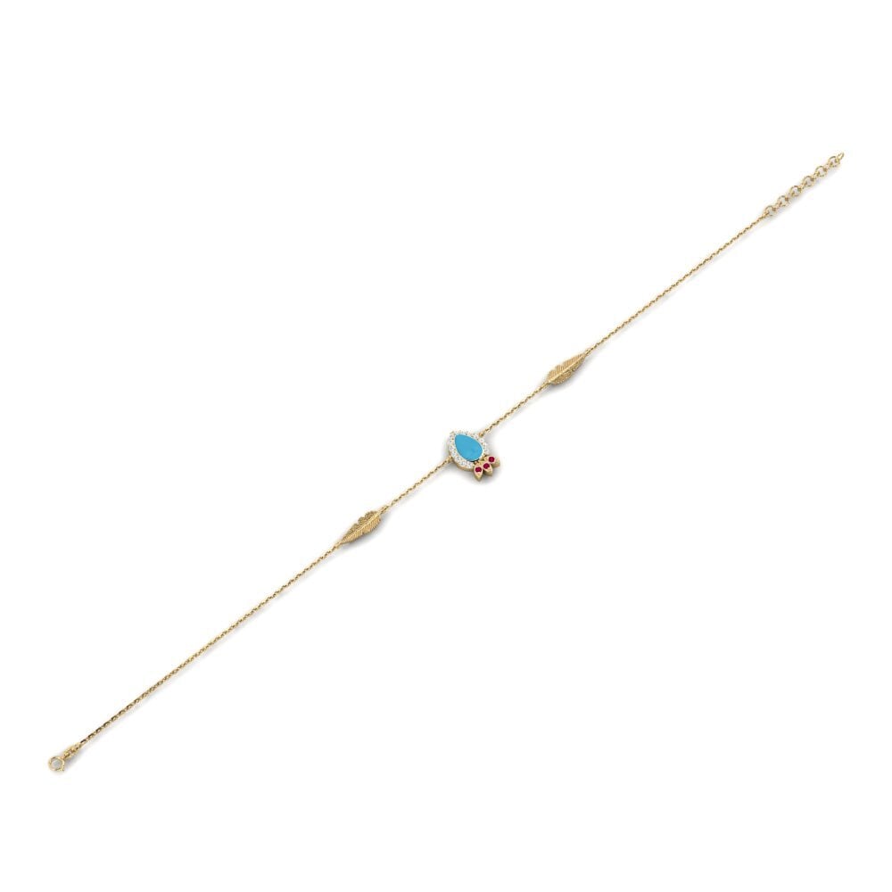 Or Jaune 750 Bracelet pour femme Ploma