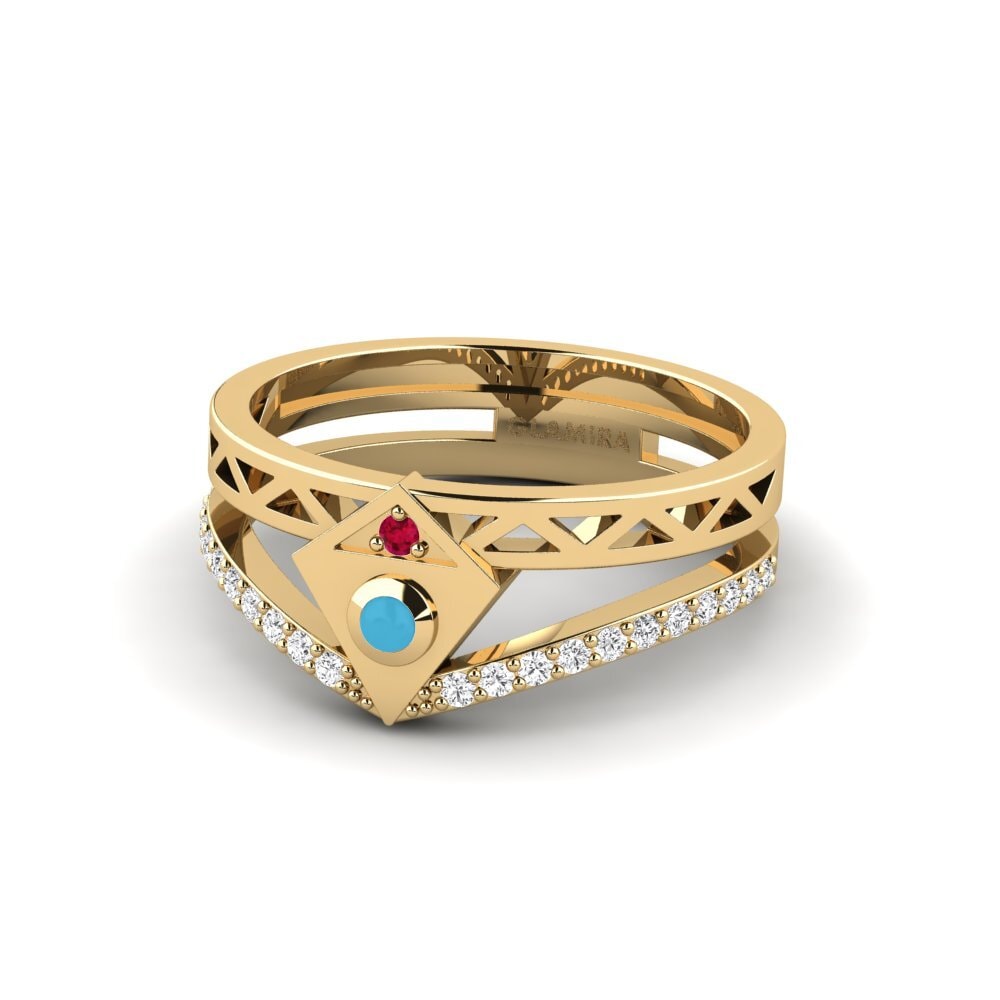 Or Jaune 750 Bague Redistribute