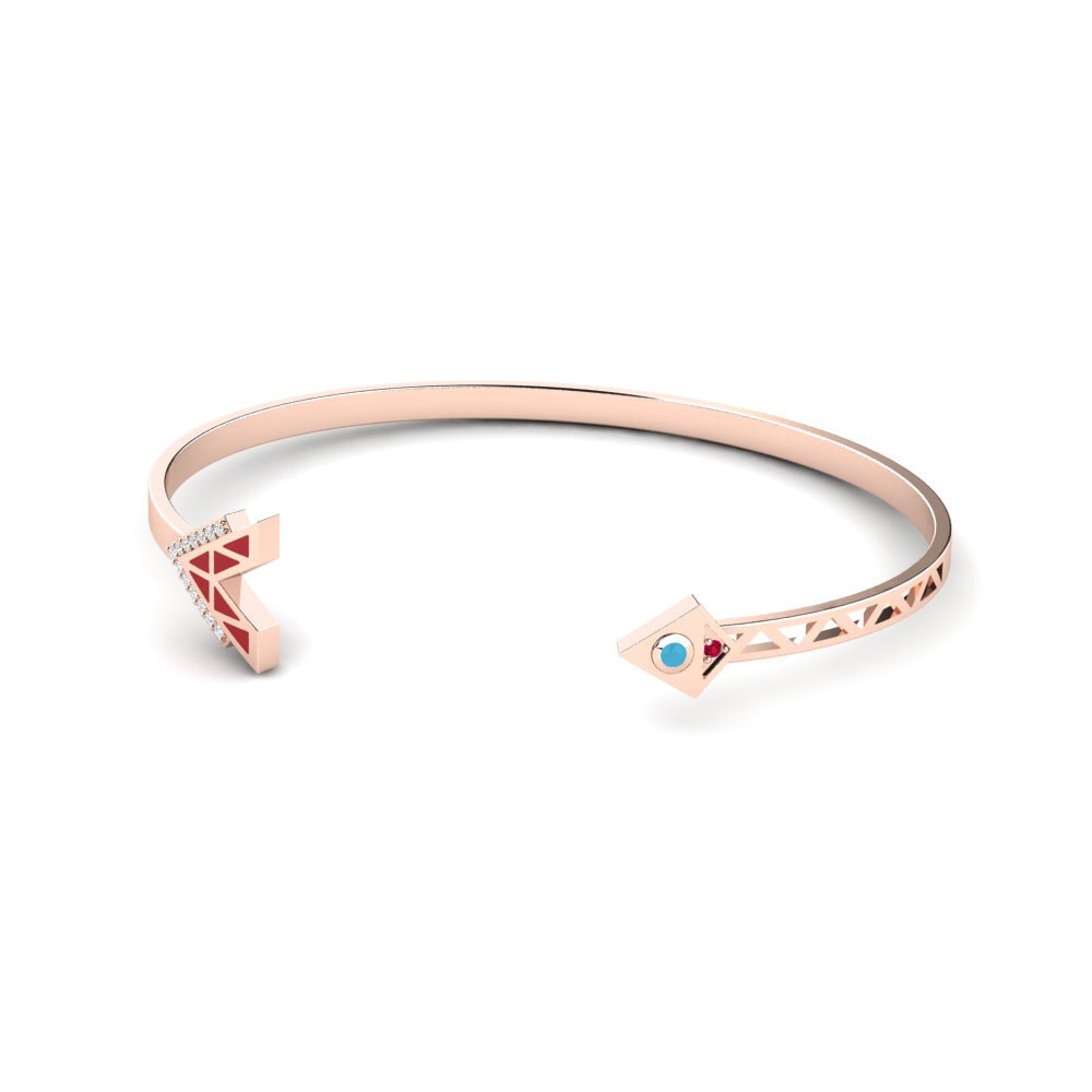 Or rose 375 Bracelet pour femme Sector
