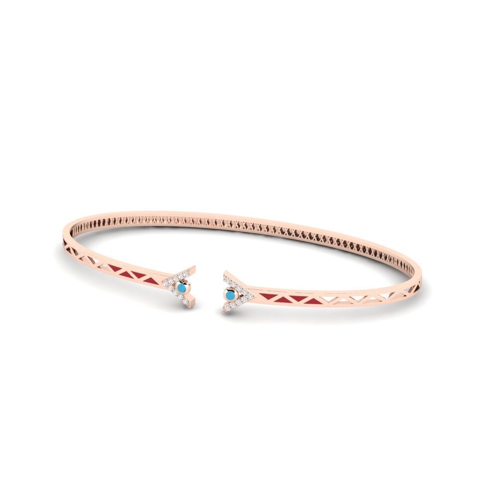 Or rose 375 Bracelet de paume Signify